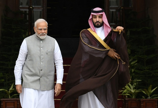 Ấn Độ, Ả Rập Xê Út thảo luận dự án đối trọng với 'Vành đai Con đường' - Ảnh 1.