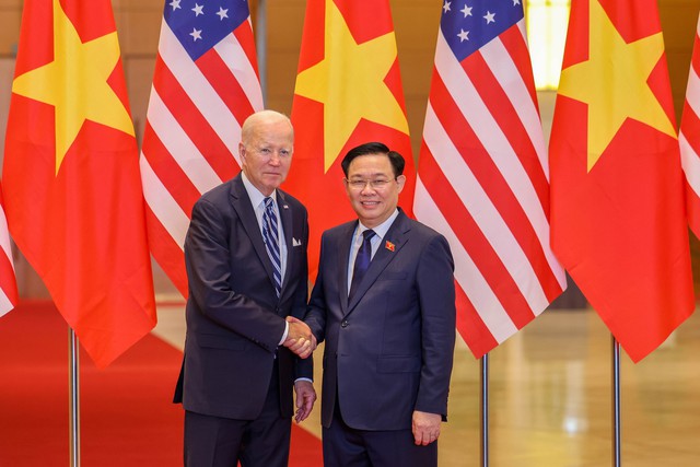 Tổng thống Mỹ Joe Biden kết thúc chuyến thăm Việt Nam - Ảnh 4.