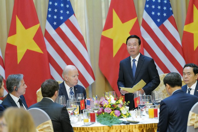 Chủ tịch nước Võ Văn Thưởng: Phát triển quan hệ Việt - Mỹ tiến xa hơn nữa - Ảnh 3.