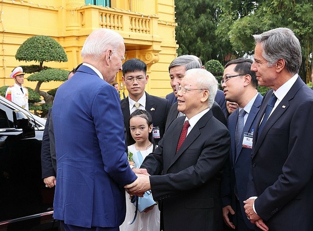 Tổng thống Mỹ Joe Biden kết thúc chuyến thăm Việt Nam - Ảnh 1.