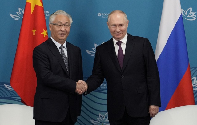 Tổng thống Putin nói quan hệ Nga-Trung đang ở mức lịch sử - Ảnh 1.