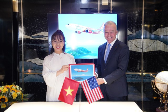 Vietjet, Boeing chốt kế hoạch giao tàu bay nhân chuyến thăm của Tổng thống Mỹ tới VN - Ảnh 1.