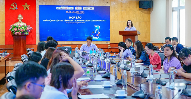 Phát động cuộc thi tiếng Anh Star Awards 2023, dành cho sinh viên toàn quốc - Ảnh 2. Phát động cuộc thi tiếng Anh Star Awards 2023, dành cho sinh viên toàn quốc - Ảnh 2.