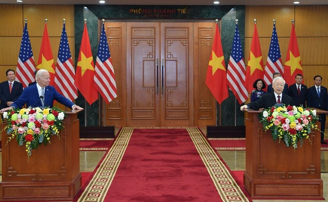 Thiện chí của Việt Nam-Mỹ trong đàm phán Tuyên bố chung - Ảnh 3.
