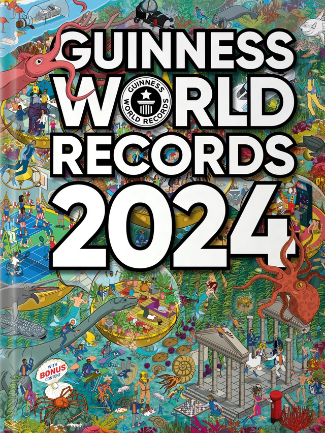 Phát hành ‘Guinness World Records 2024’ cùng lúc với thế giới - Ảnh 1.