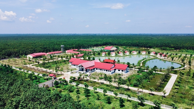 Khu vực dự án của Công ty CP Cao su Chư Sê - Kampong Thom  ẢNH: ĐÌNH NGUYÊN