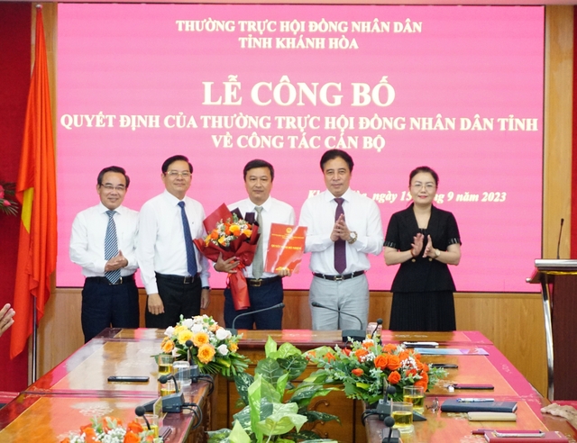 Giám đốc Sở Xây dựng Khánh Hòa làm Chánh văn phòng Đoàn ĐBQH, HĐND tỉnh - Ảnh 1.