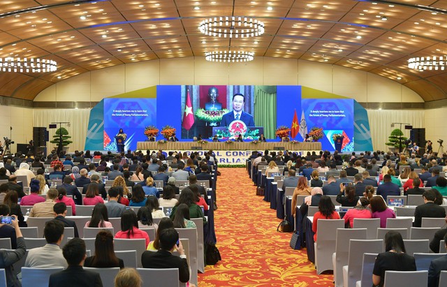 Chủ tịch nước Võ Văn Thưởng gửi thông điệp đến Hội nghị Nghị sĩ trẻ toàn cầu - Ảnh 2.