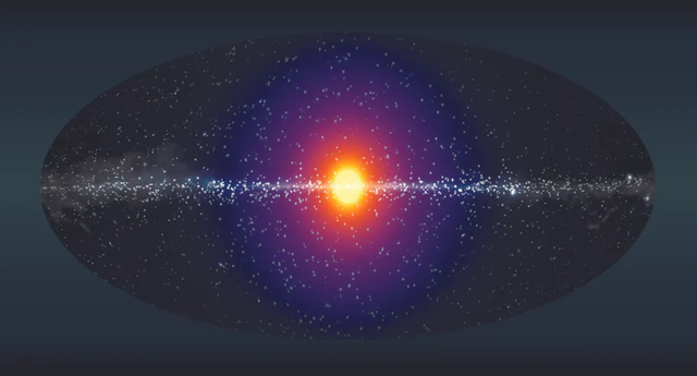 Lần đầu tiên 'cân' được quầng vật chất tối thuộc về các thiên hà cổ xưa - Ảnh 1.