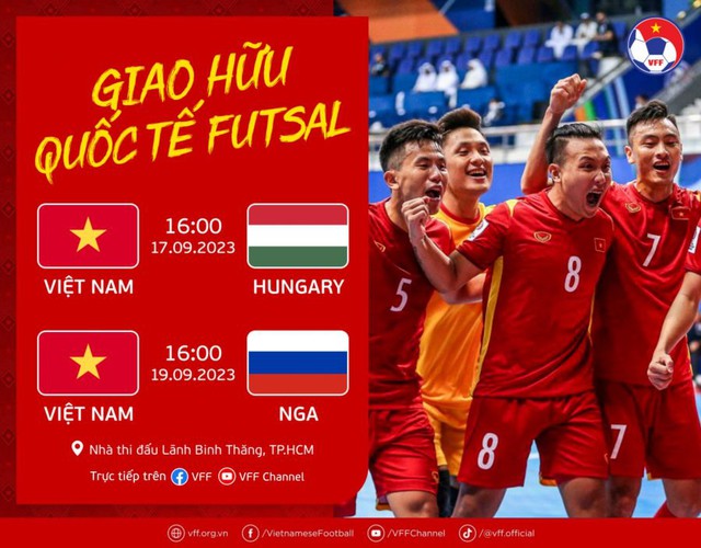 Đội tuyển futsal Việt Nam đối đầu với huyền thoại người Nga - Ảnh 3.