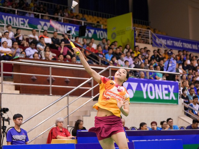 'Hot girl' cầu lông Nguyễn Thùy Linh hạ tay vợt Nhật Bản bằng chuỗi điểm ngoạn mục - Ảnh 3.