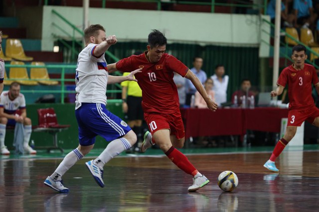 Đội tuyển futsal Việt Nam xuất sắc cầm hòa với á quân châu Âu - Ảnh 3.