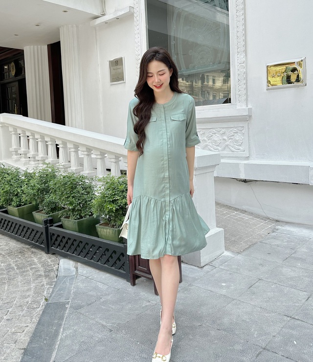 Những mẫu váy bầu công sở thịnh hành nhất hiện nay – Quần áo giá sỉ - Thanh  Tâm