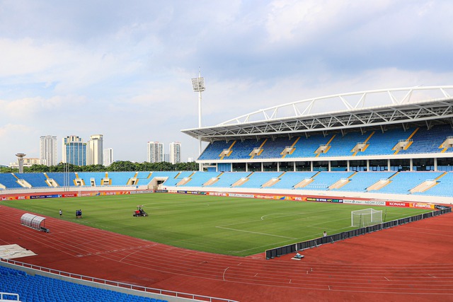 Sân Mỹ Đình đẹp long lanh trước giờ CLB Hà Nội đá AFC Champions League - Ảnh 2.