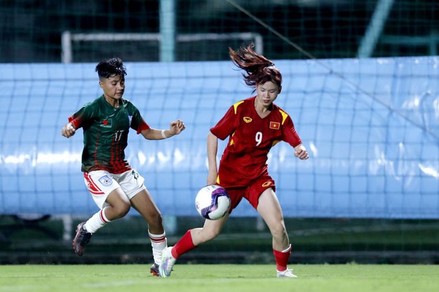 U.17 nữ Việt Nam thắng nhẹ nhàng ở trận ra quân vòng loại châu Á - Ảnh 2.