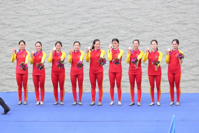 ASIAD 19: Rowing xuất sắc giành thêm 2 HCĐ, đoàn Việt Nam đã có 4 huy chương - Ảnh 1.
