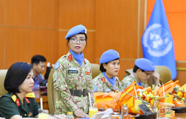 Việt Nam cử thêm 3 sĩ quan tham gia gìn giữ hòa bình Liên Hợp Quốc - Ảnh 3.