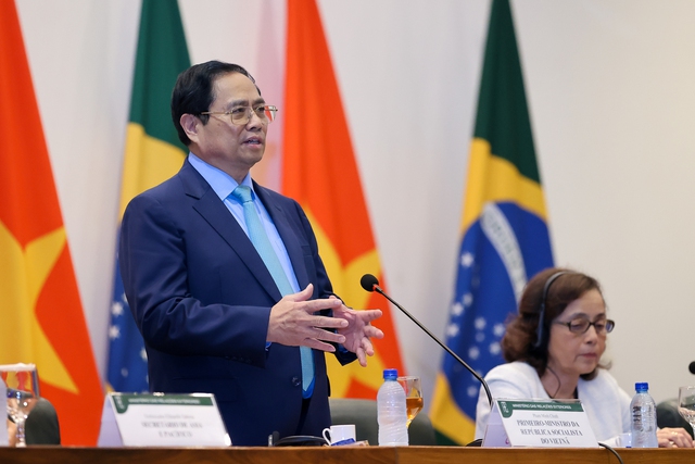 Thủ tướng Phạm Minh Chính phát biểu chính sách tại Bộ Ngoại giao Brazil - Ảnh 3.