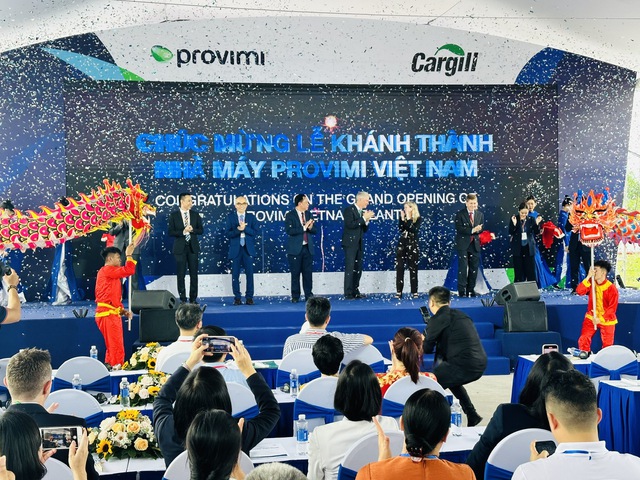 Cargill khánh thành nhà máy hiện đại nhất châu Á tại Việt Nam - Ảnh 1.
