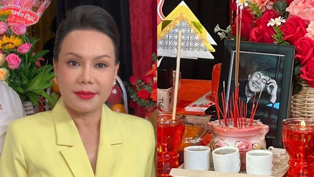 Việt Hương làm điều đặc biệt cho Chí Tài dịp giỗ Tổ ngành sân khấu - Ảnh 1. Việt Hương làm điều đặc biệt cho Chí Tài dịp giỗ Tổ ngành sân khấu - Ảnh 1.