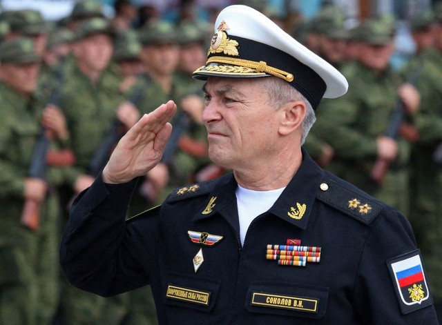 Tư lệnh Hạm đội Biển Đen của Nga xuất hiện sau tuyên bố 'thiệt mạng' từ Ukraine - Ảnh 1.