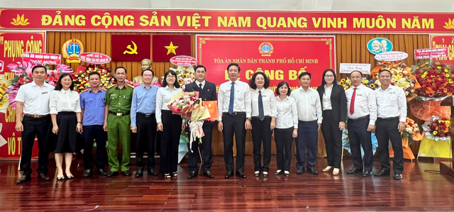 TP.HCM: Bổ nhiệm Phó chánh án TAND Q.Bình Thạnh - Ảnh 3.