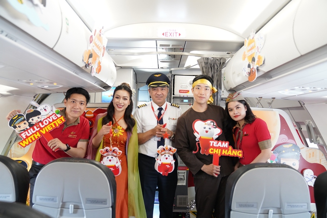 Ngày Tết Trung thu đặc biệt của các bạn nhỏ trên những chuyến bay Vietjet - Ảnh 9.