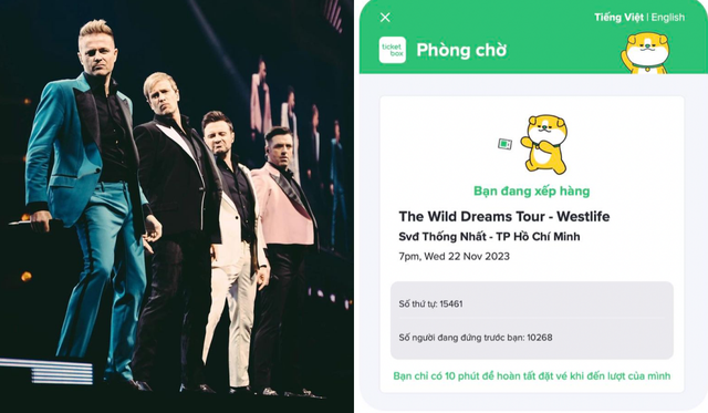 Concert Westlife tại Việt Nam cháy vé, fan Việt ‘trông ngóng’ thị trường chợ đen - Ảnh 4.