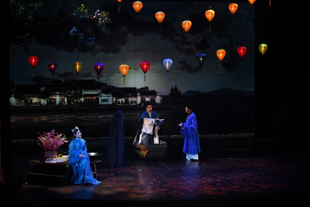 Câu chuyện tình yêu giữa chàng thương nhân Sataro và công nữ Ngọc Hoa được tái hiện trong vở Opera &quot;Công nữ Anio&quot;