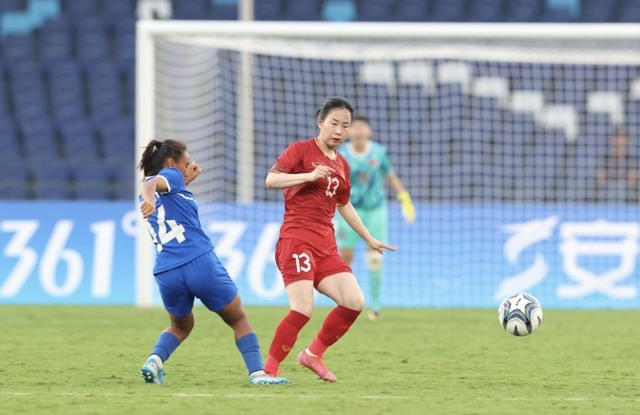 ASIAD 19, đội tuyển nữ Việt Nam 0-0 Nhật Bản: Cần có điểm để đi tiếp - Ảnh 2.