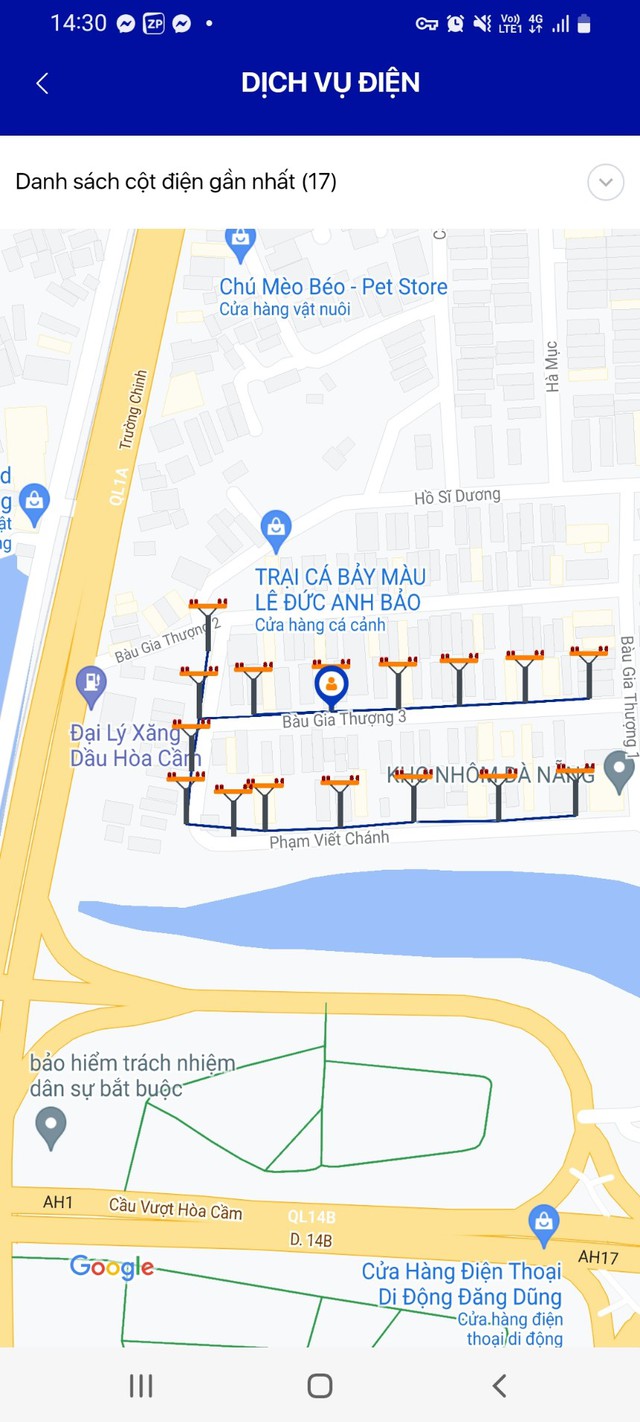 EVNCPC cung cấp dịch vụ điện trên nền Google Maps - Ảnh 2.