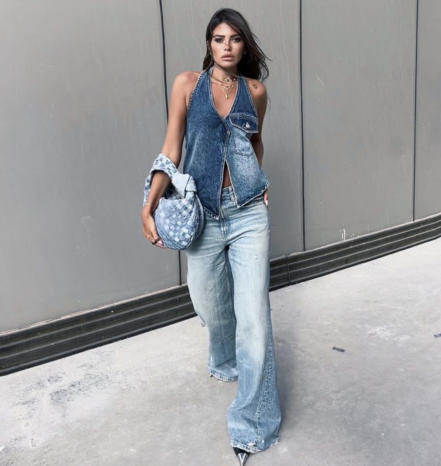 Bùng nổ cá tính với các bản phối denim on denim được hội IT girl mê mẩn - Ảnh 1.