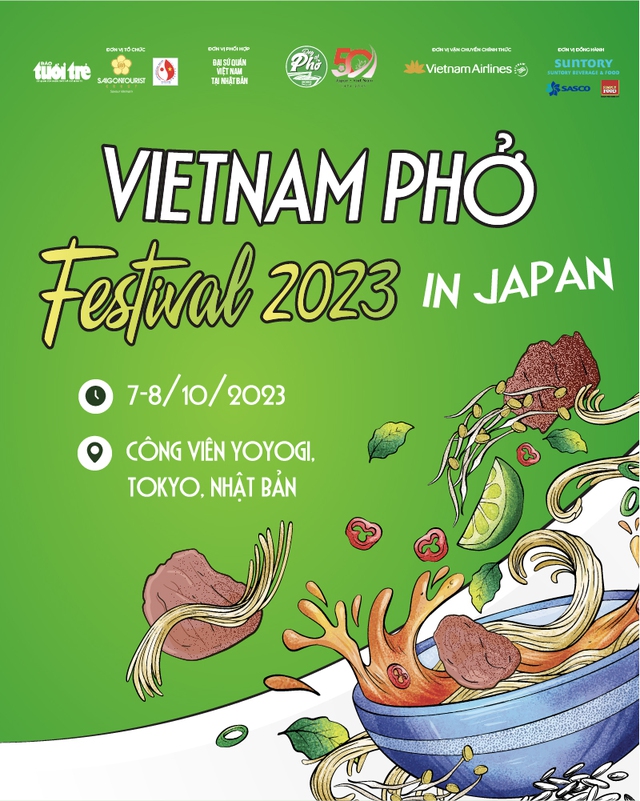 Saigontourist Group đồng tổ chức sự kiện Vietnam Phở Festival 2023 tại Nhật Bản - Ảnh 1.