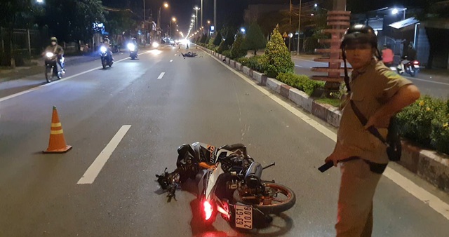 Tiền Giang: Va chạm giữa 2 xe máy, 1 người tử vong
