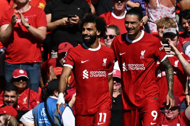 Ngoại hạng Anh: Salah 'nổ súng' cho Liverpool giữa thông tin chuyển đến Ả Rập Xê Út - Ảnh 2.