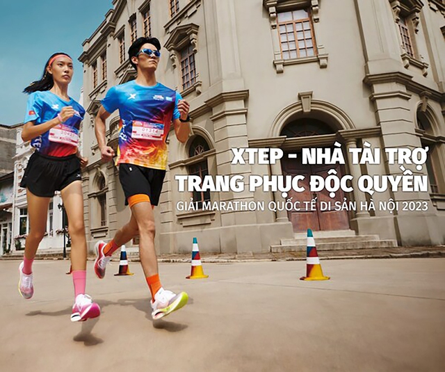 Xtep - Nâng tầm giải Marathon Quốc tế Di sản Hà Nội  - Ảnh 1.