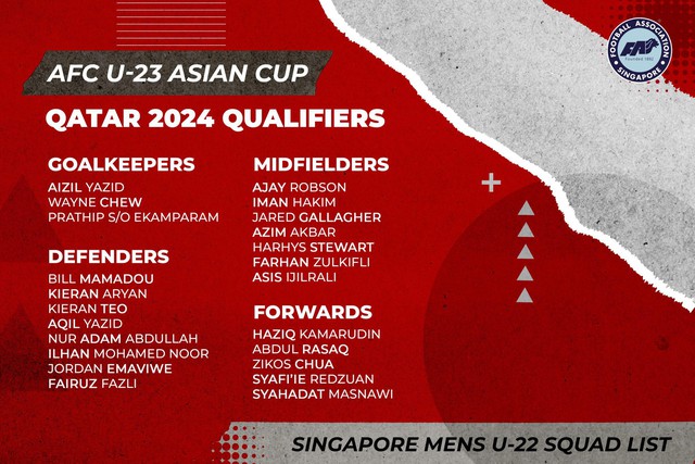 HLV của U.23 Singapore kỳ vọng cao ở vòng loại U.23 châu Á tại Việt Nam - Ảnh 2.