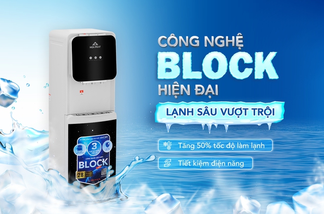 Điện máy Hòa Phát ra mắt bộ sưu tập Cây nước nóng lạnh 3 chế độ - Ảnh 2.