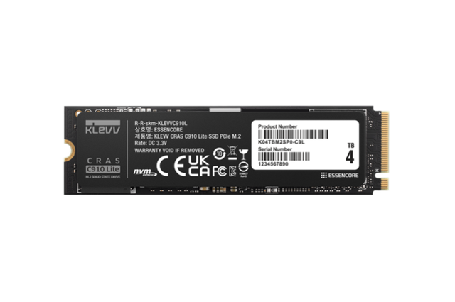 KLEVV SSD CRAS C910 Lite: Thêm sự lựa chọn ổ cứng SSD cho game thủ - Ảnh 1.