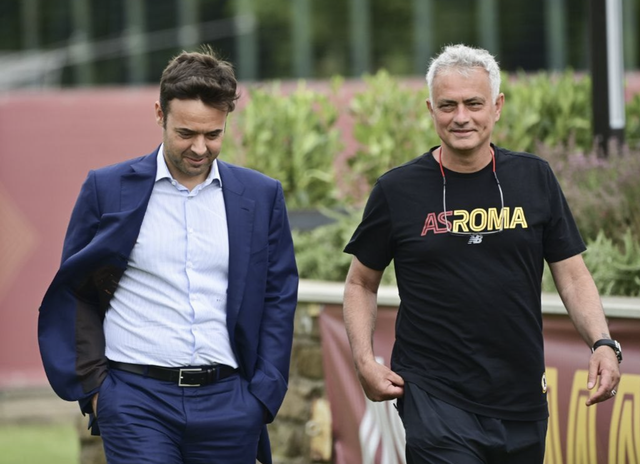 AS Roma bất ngờ chia tay ‘cánh tay mặt’ của HLV Mourinho- Ảnh 1.