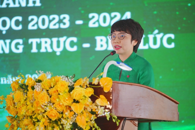 Long An khánh thành trường THPT Nguyễn Trung Trực – Bến Lức do VPBank tài trợ - Ảnh 4.