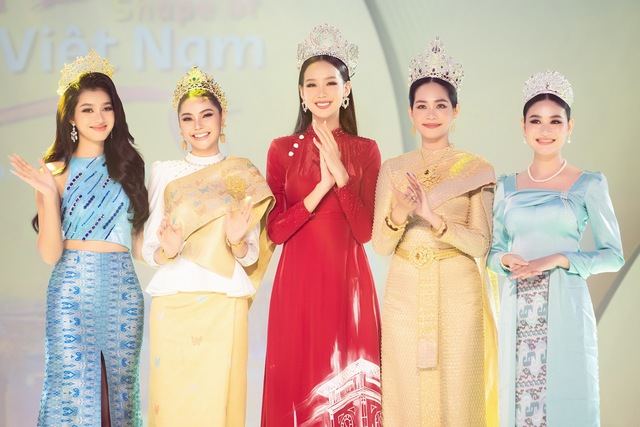 Loạt hoa hậu từ Thái Lan, Lào, Myanmar, Campuchia đến Việt Nam - Ảnh 1.