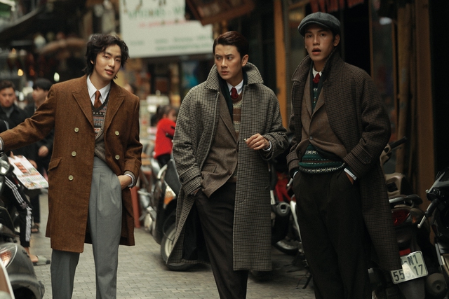 Hà Nội trở lạnh, các nam thanh niên diện suit xuống phố khoe phong cách thời trang- Ảnh 6.