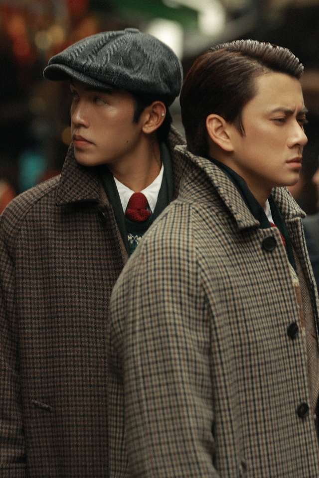Hà Nội trở lạnh, các nam thanh niên diện suit xuống phố khoe phong cách thời trang- Ảnh 3.