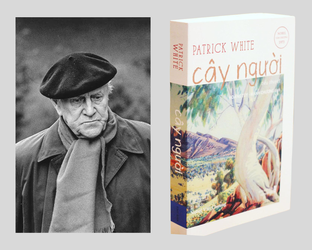 Tiểu thuyết gia người Úc Patrick White và tác phẩm Cây người. Ảnh National Museum of Australia và Tao Đàn (1)
