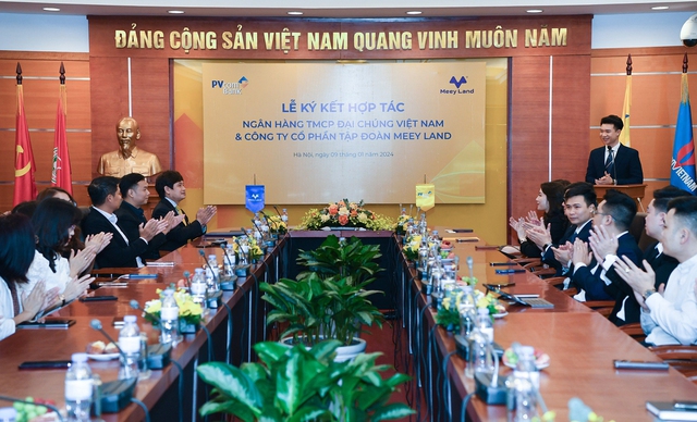 PVcomBank và Meey Land hợp tác sẽ góp phần nâng cao chất lượng và tốc độ thẩm định bất động sản