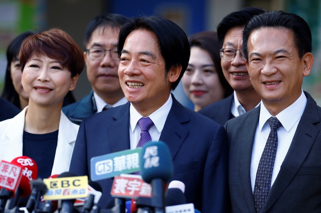 Đảng cầm quyền Đài Loan thắng cử, cấp phó của bà Thái Anh Văn sẽ nắm quyền- Ảnh 1.
