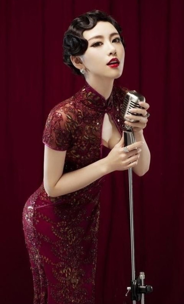 Thượng Hải Câu Chuyện Cổ Tròn Qipao Trung Quốc Sườn Xám Váy Đầm Cho Nữ 4  Màu / Trang phục thế giới