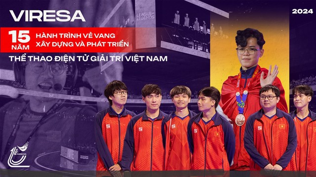 VIRESA - 15 năm xây dựng và phát triển thể thao điện tử Việt Nam- Ảnh 1.