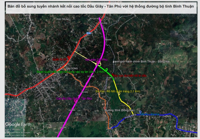 Bình Thuận: Đề nghị kết nối cao tốc Dầu Giây - Tân Phú với H.Đức Linh- Ảnh 1.